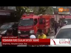 KEBAKARAN RUKO DIJALAN DATUOK TABANO